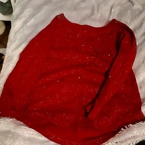 Sparkling long sleeved kids' top